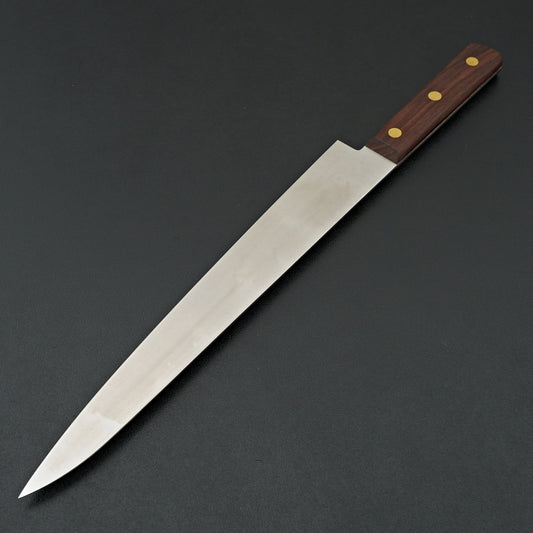 Kanehide Bessaku Left-Handed Sujihiki 270mm Wood Handle
