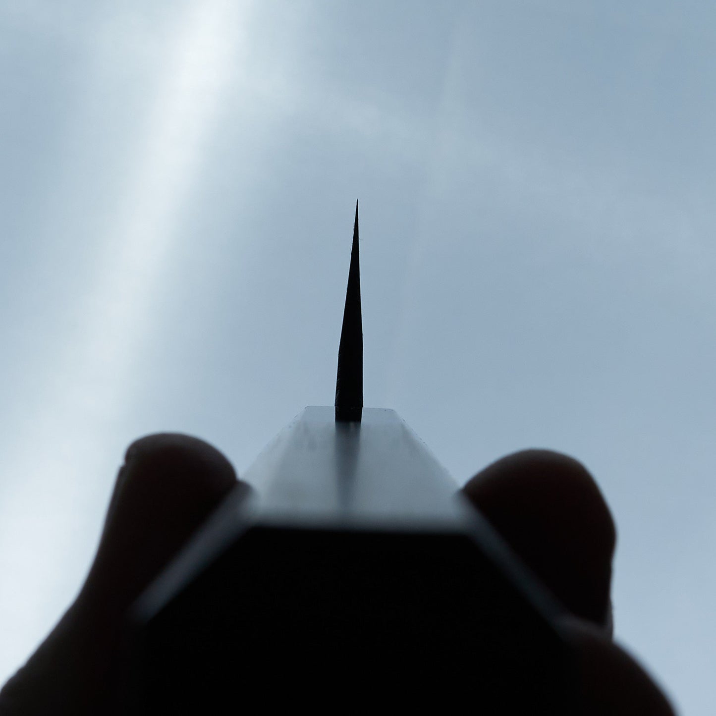 Kumokage Blue #2 Kurouchi Damascus Honesuki 150mm