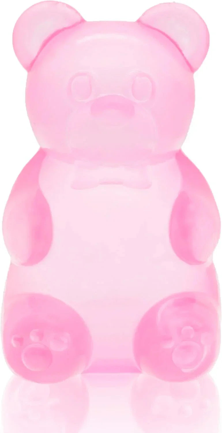 Stress Bear Squishy Ball, Gummy Bear Toy, Sugar Filled Squishy Toys for Kids Stress Relief - High Density Squeeze Balls for Students Calming - Ultra-Soft Decompression Venting Toys