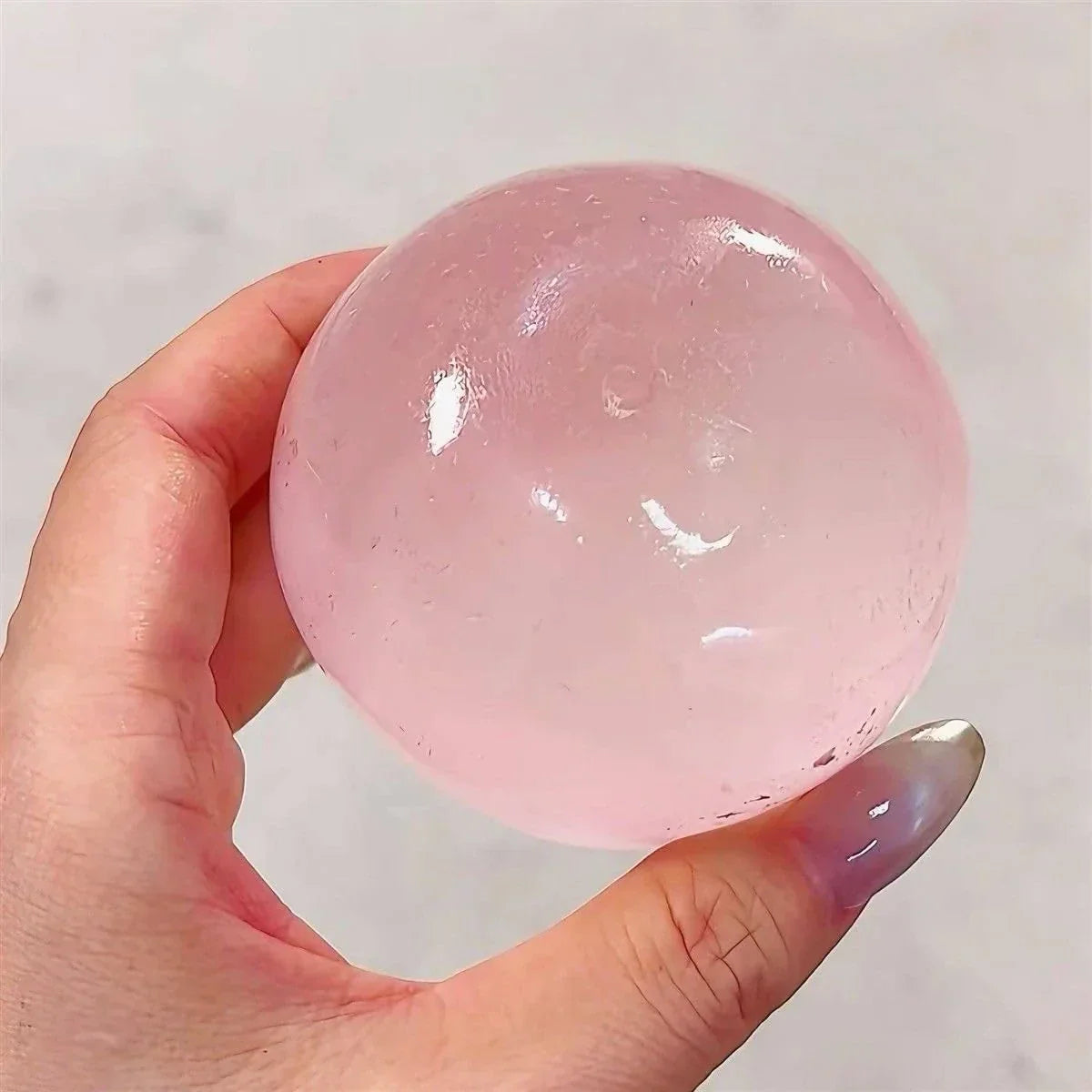 Coconut Oil Squishy - 2026 New Coconut Oil Stress Ball, Improving Focus, Or Easing Tension During Study, Work, Or Relaxation (Pink)