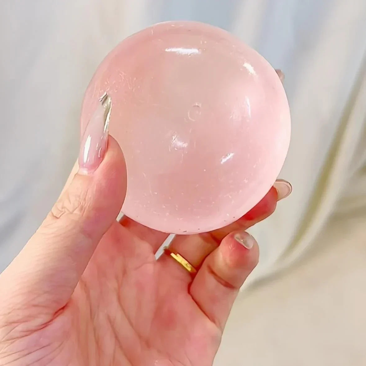 Coconut Oil Squishy - 2026 New Coconut Oil Stress Ball, Improving Focus, Or Easing Tension During Study, Work, Or Relaxation (Pink)