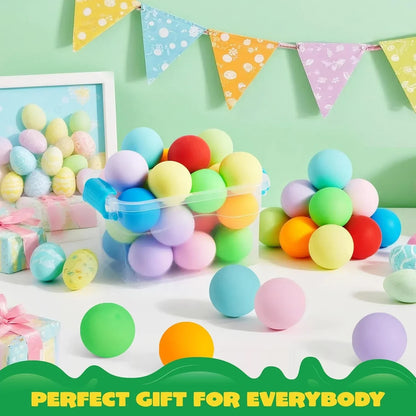 JOYIN 24 Pack Slow Rising Stress Balls, Squishy Sensory Fidget Toys, Hand Therapy Balls for Anxiety Relief, Classroom Prize Box Toys for Kids, Goodie Bag Stuffers, Party Favors