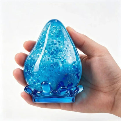 Water Drop Squeeze Squishies, Dream Squishy Drop Squishy Stress Ball,Drop Gifts for Anxiety Relief Office Easter Birthday (Pink)