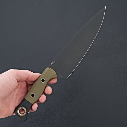 Benchmade 3-Piece Set Kitchen Knives OD Green & Black G-10