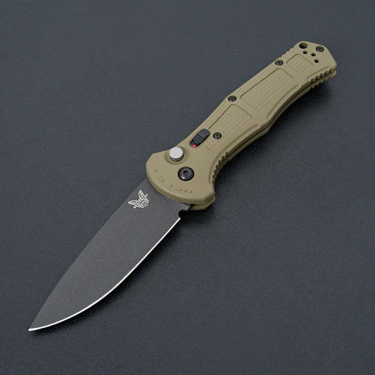 Benchmade Claymore Automatic Knife Ranger Green Grivory