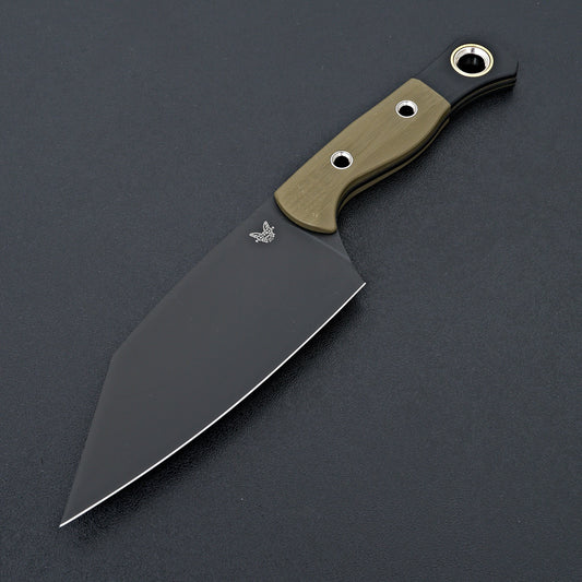 Benchmade Station Kitchen Knife OD Green & Black G-10
