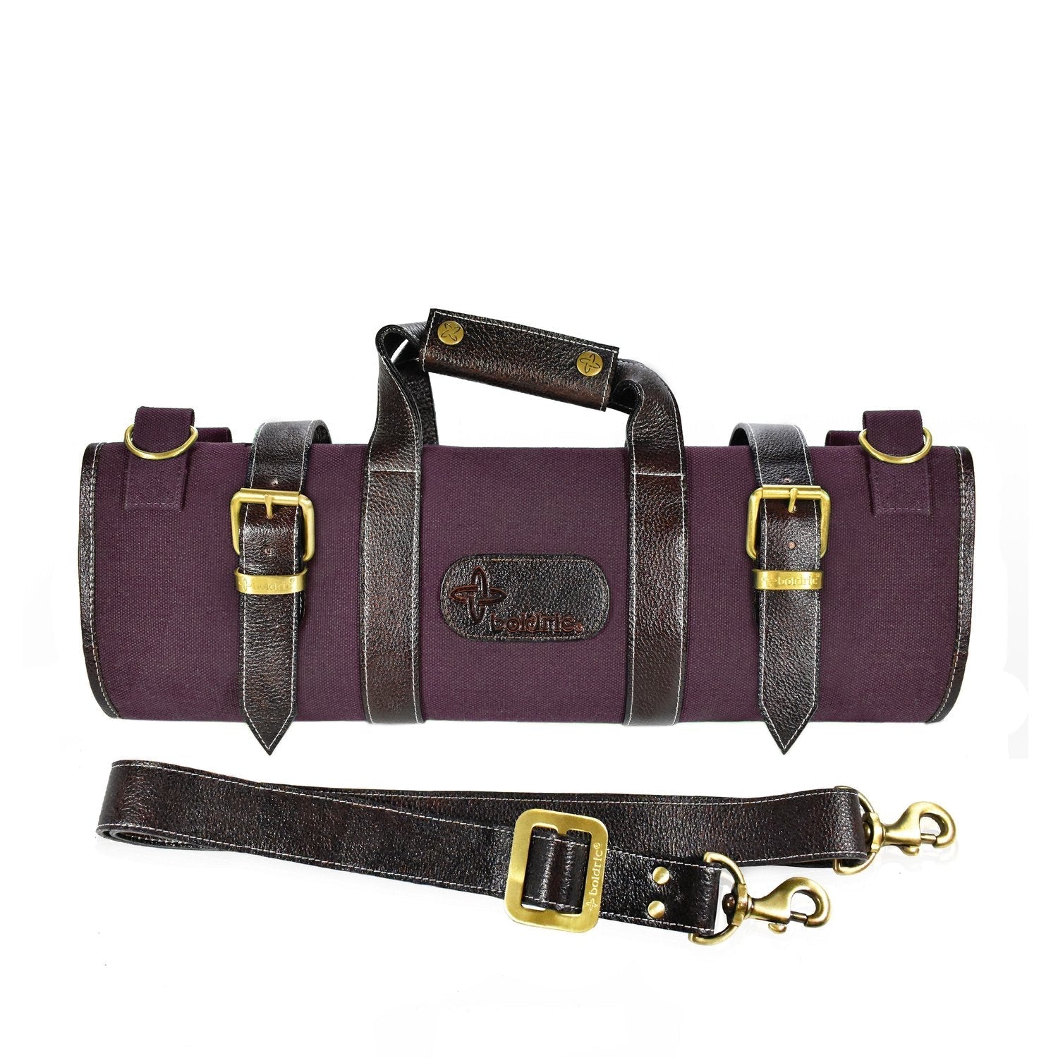 Boldric 17 Pocket Canvas Knife Bag Acai