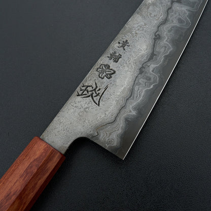 Kisuke KOKUENN Blue #1 Damascus Kiritsuke Gyuto 240mm