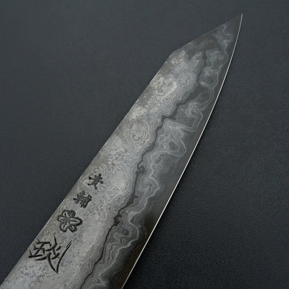 Kisuke KOKUENN Blue #1 Damascus Kiritsuke Gyuto 240mm