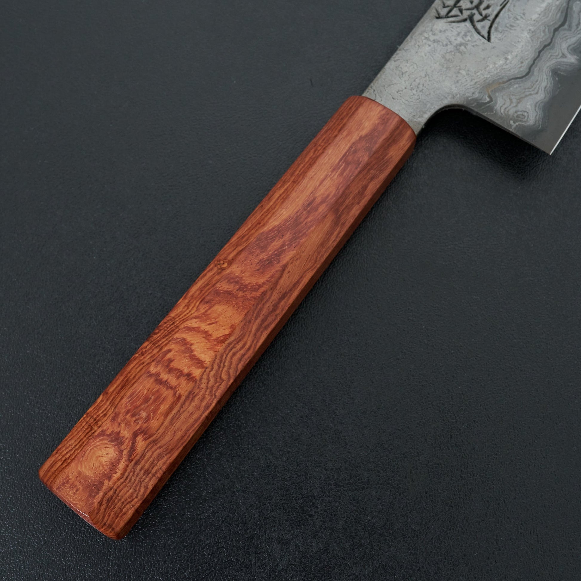 Kisuke KOKUENN Blue #1 Damascus Kiritsuke Gyuto 240mm