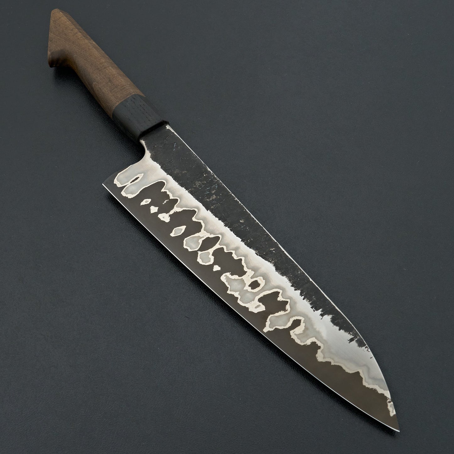 Lew Griffin S-Grind Sanmai Curly Linden Gyuto 235mm