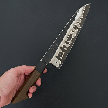 Lew Griffin S-Grind Sanmai Curly Linden Gyuto 235mm