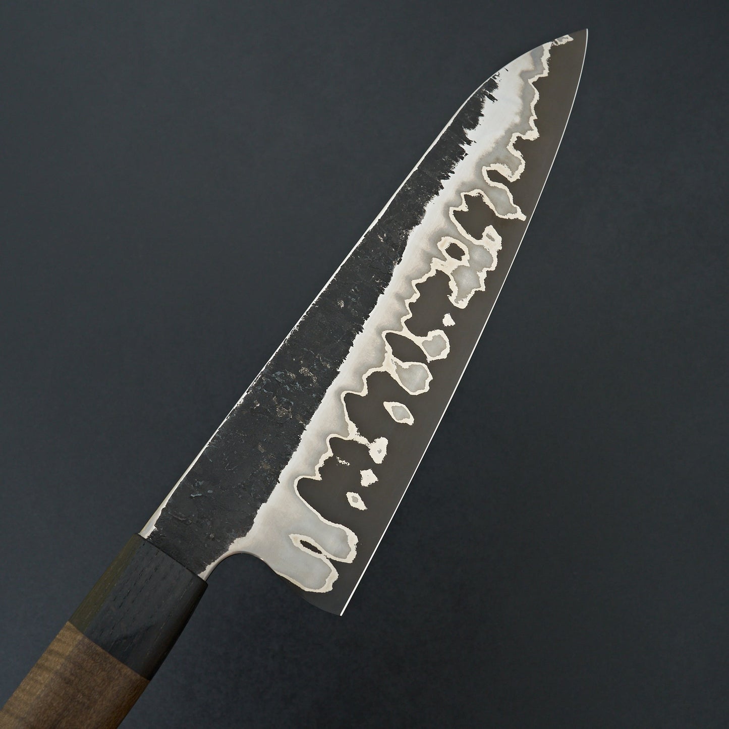 Lew Griffin S-Grind Sanmai Curly Linden Gyuto 235mm