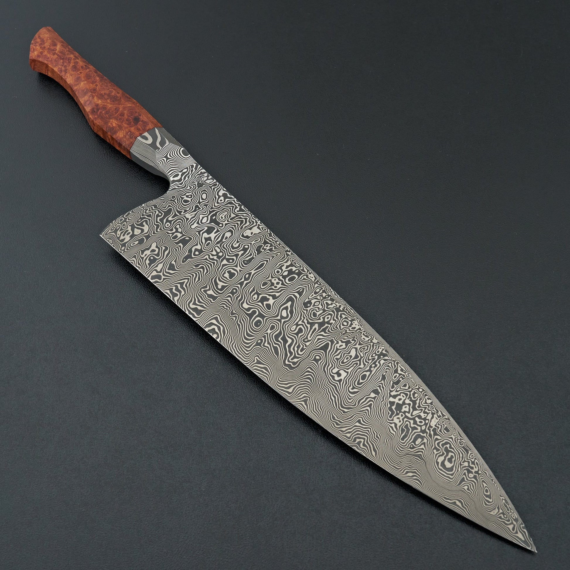 Definition Forge Damascus Amboyna Chef Knife 250mm