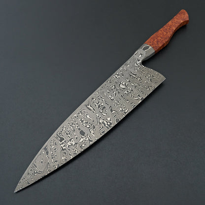 Definition Forge Damascus Amboyna Chef Knife 250mm