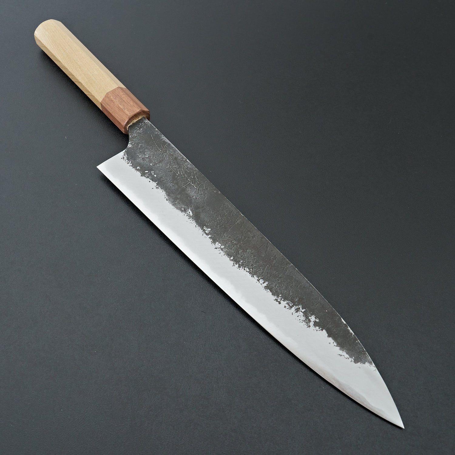 Mazaki White#2 Kuro Nashiji Gyuto 270mm