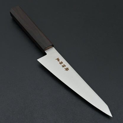 Hitohira Imojiya TH Stainless Honesuki Kaku 150mm Ebony Handle (Wa)