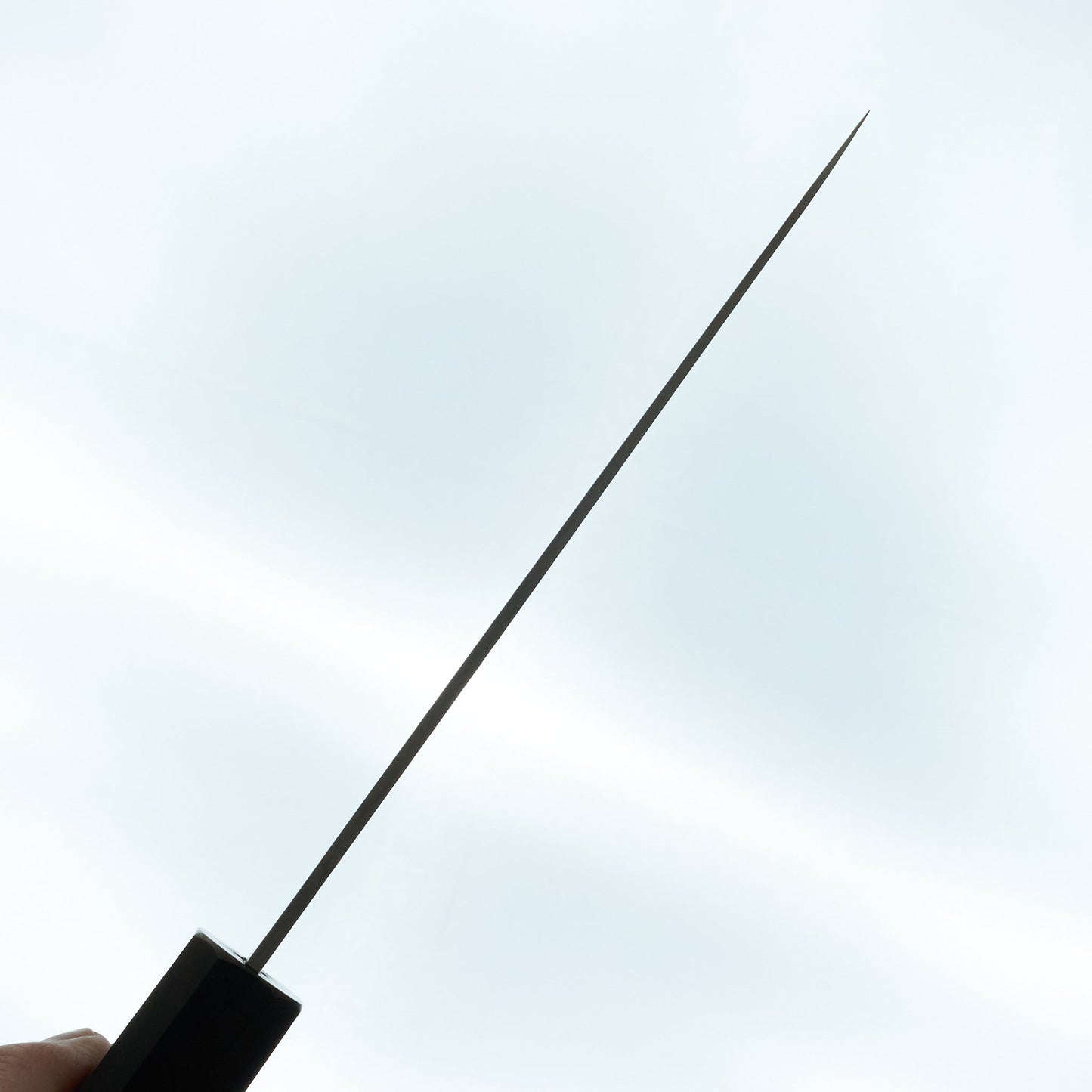 Hitohira Imojiya TH Stainless Honesuki Kaku 150mm Ebony Handle (Wa)