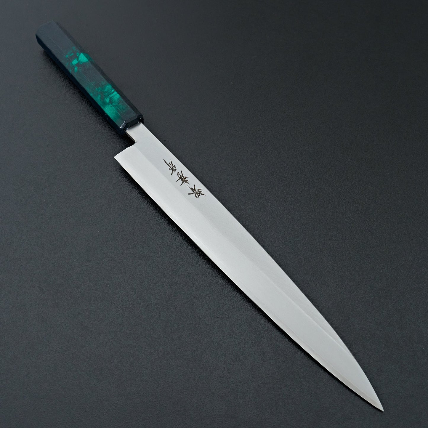 Sakai Takayuki Nanairo Green Tortoiseshell Yanagiba 240mm