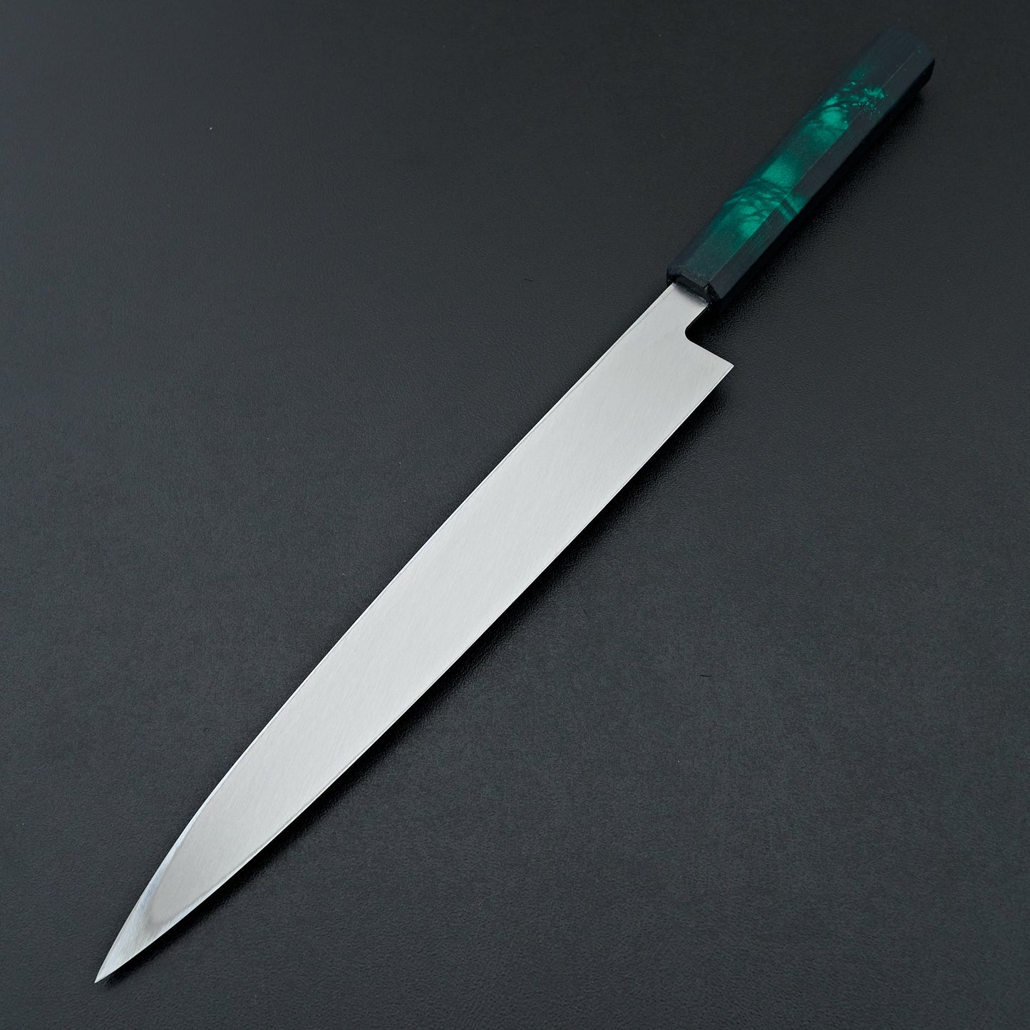 Sakai Takayuki Nanairo Green Tortoiseshell Yanagiba 240mm