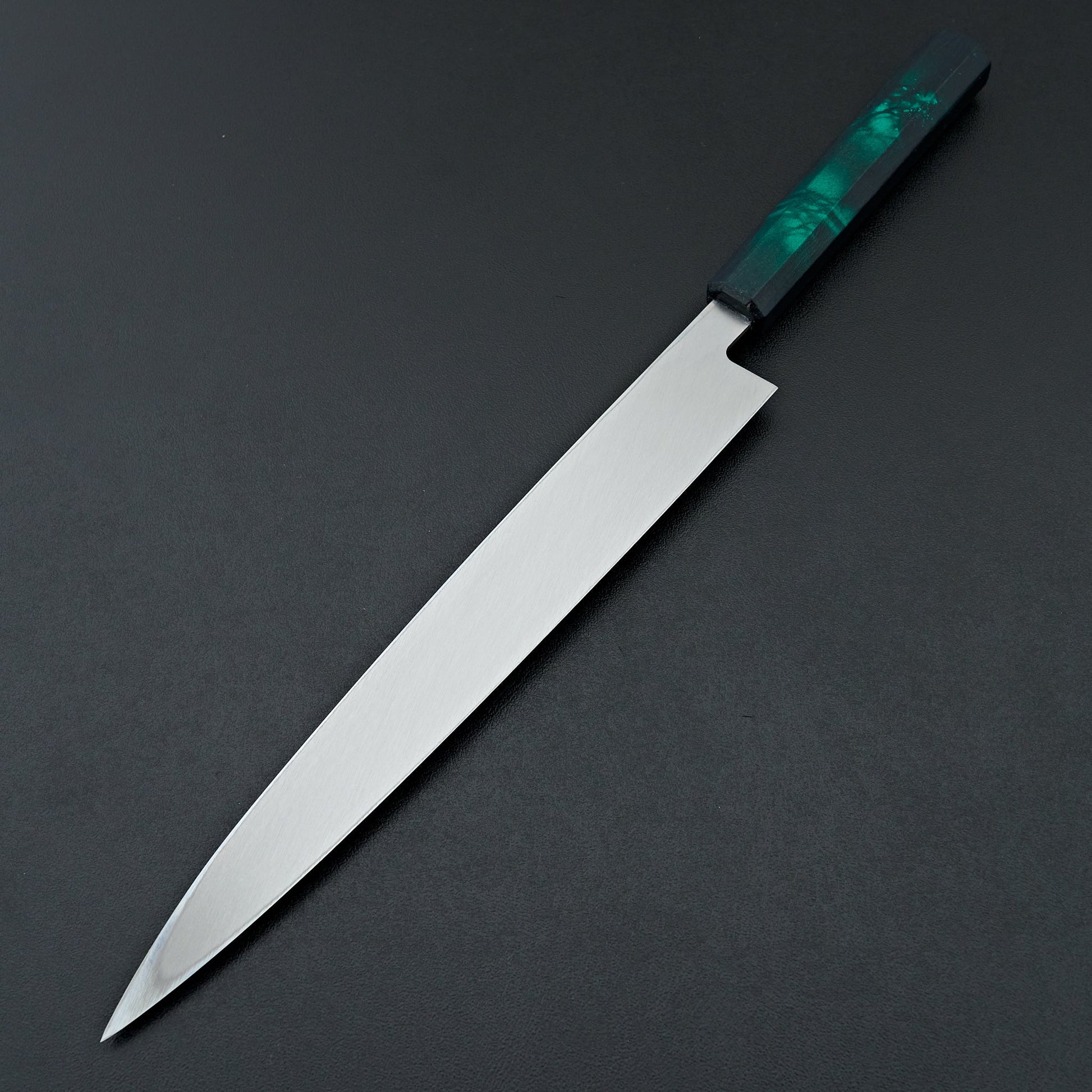 Sakai Takayuki Nanairo Green Tortoiseshell Yanagiba 240mm