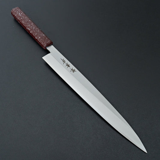 Sakai Takayuki Nanairo Maroon Yanagiba 240mm