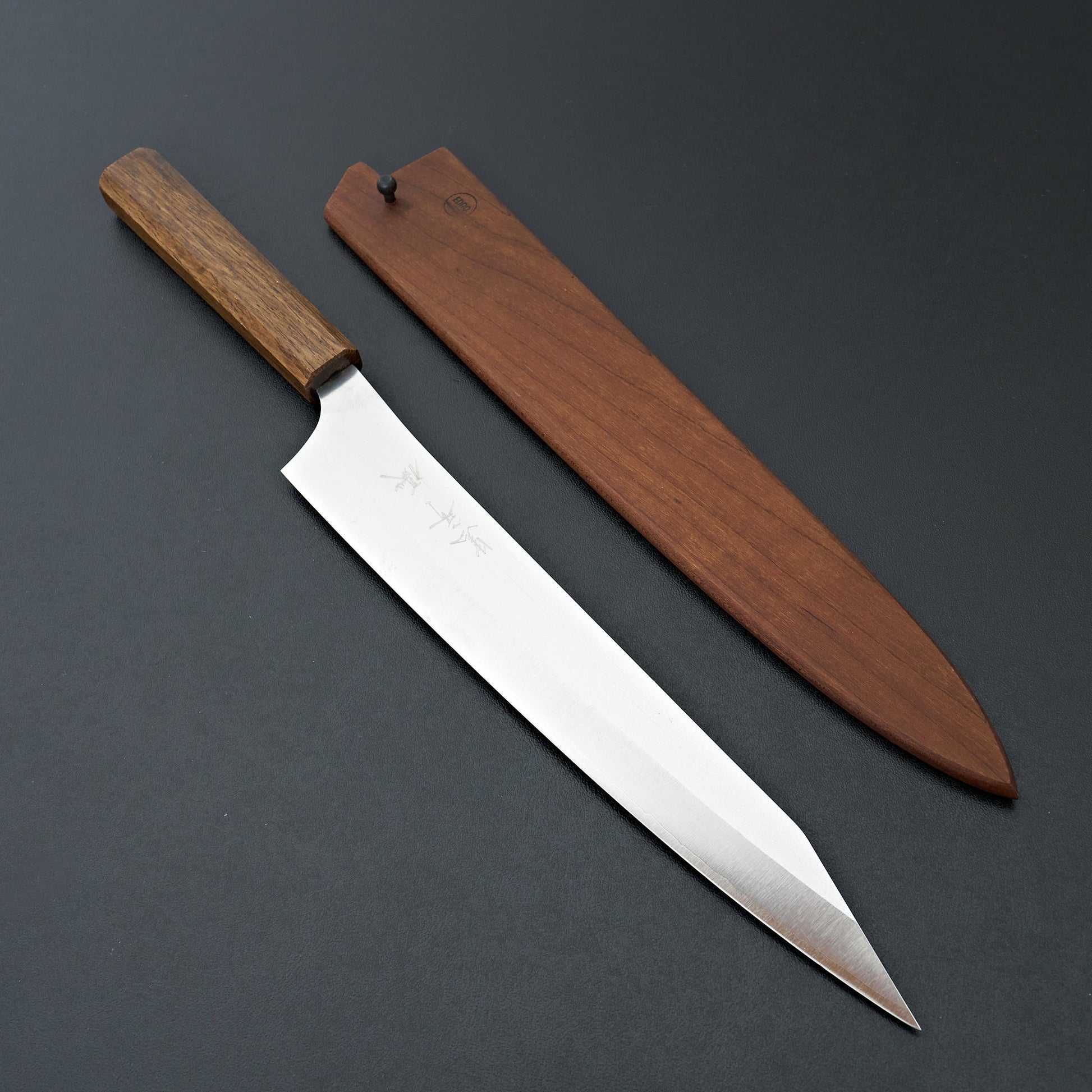 USED TRADE IN Yu Kurosaki Gekko VG XEOS Sujihiki 270mm Oak w/ saya