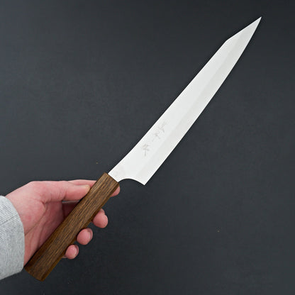 USED TRADE IN Yu Kurosaki Gekko VG XEOS Sujihiki 270mm Oak w/ saya