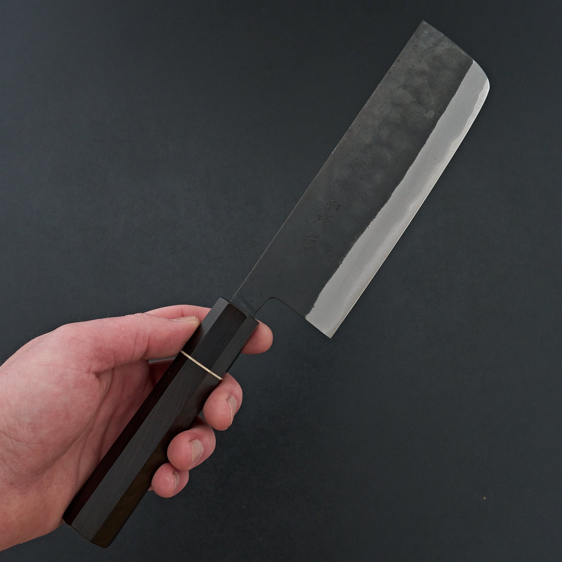 Shiro Kamo AS Kurouchi Nakiri 165mm