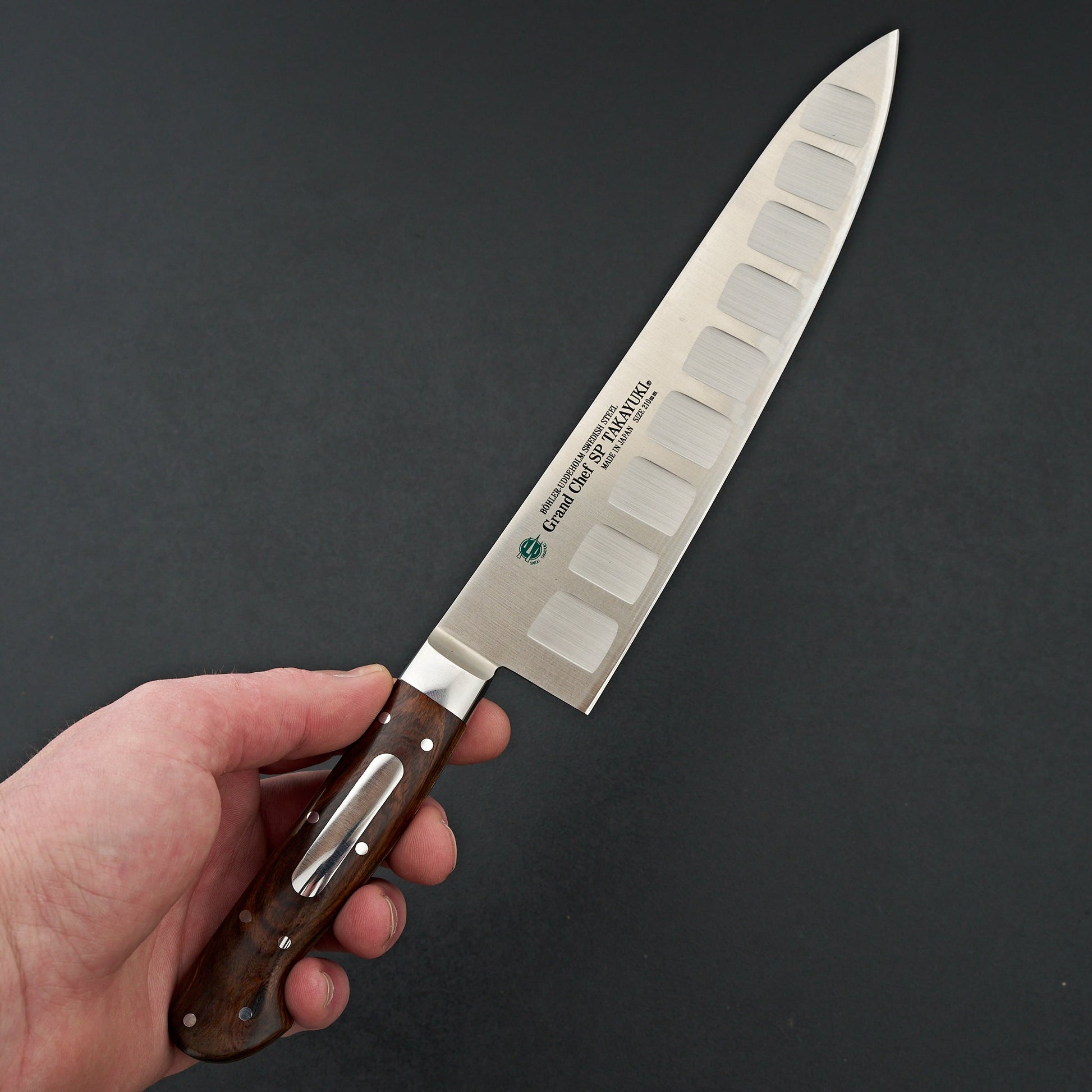 Sakai Takayuki Grand Chef SP Ironwood Gyuto 210