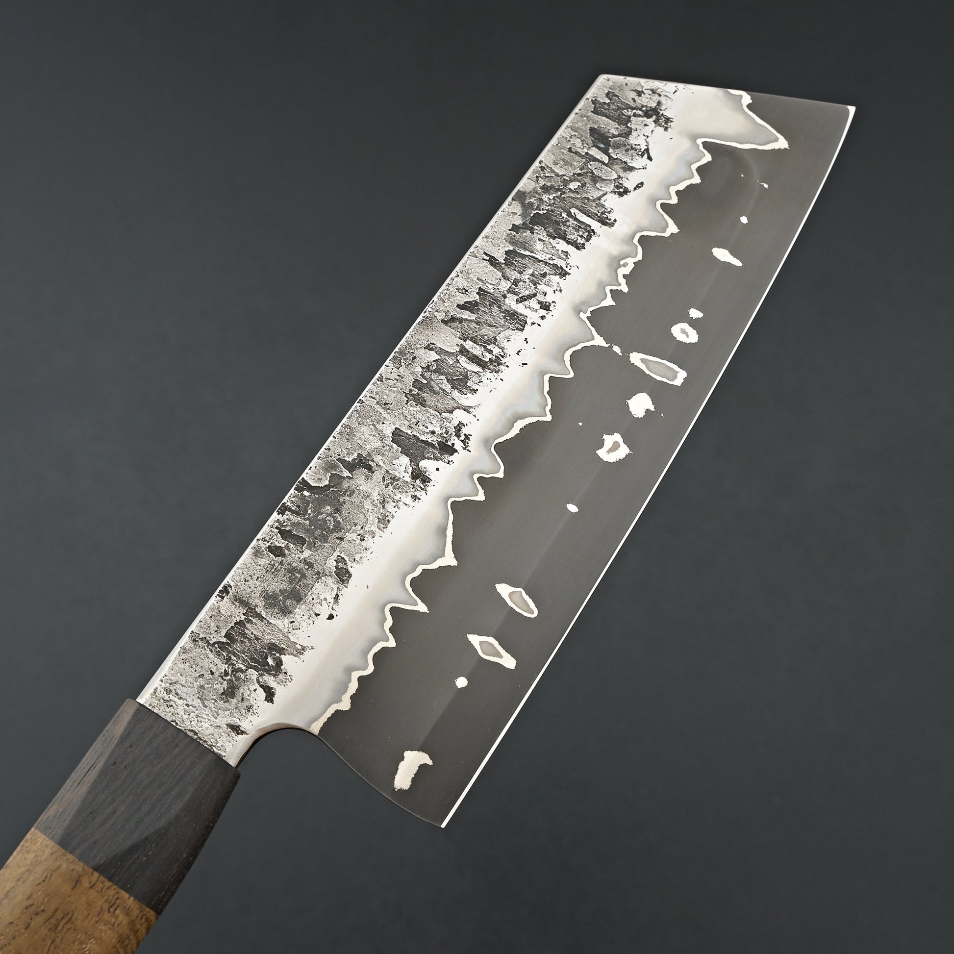 Lew Griffin S-Grind San Mai 52100 Damascus Minneritchie Bunka 180mm