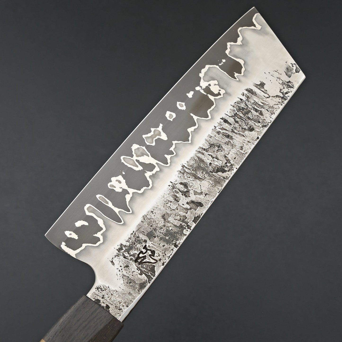 Lew Griffin S-Grind San Mai 52100 Damascus Minneritchie Bunka 180mm