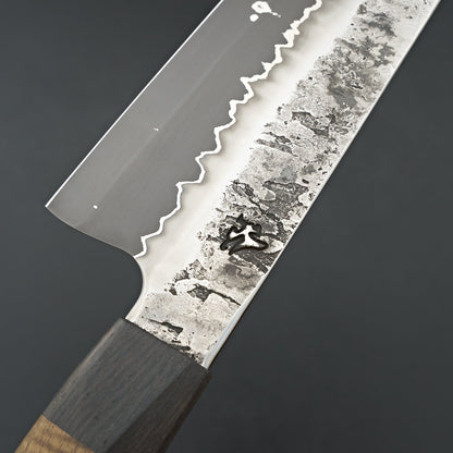 Lew Griffin S-Grind San Mai 52100 Curly Mango Gyuto 240mm