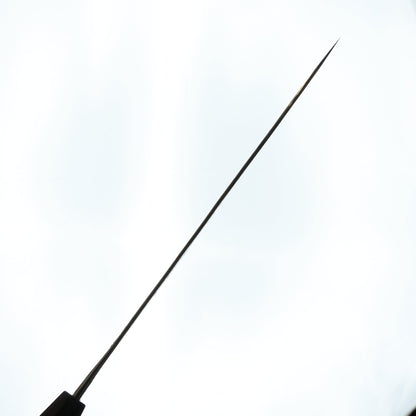 Lew Griffin S-Grind San Mai 52100 Curly Mango Gyuto 240mm