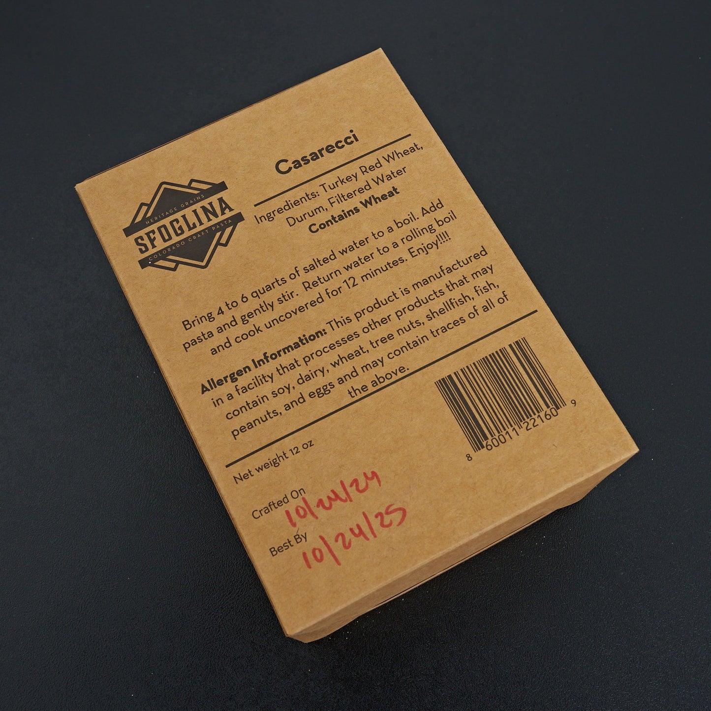 Sfoglina Casarecci Pasta