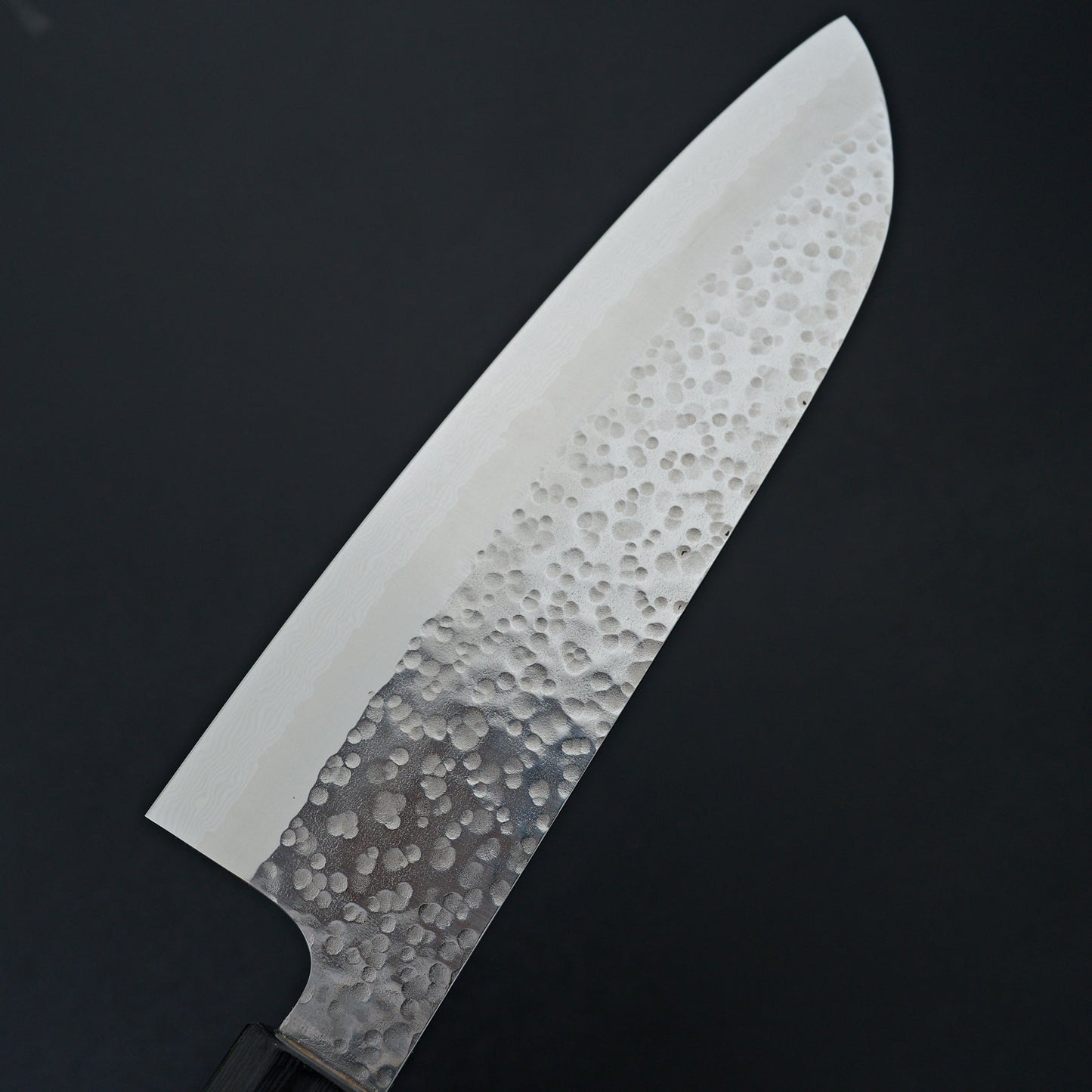 Makoto Kurosaki Coreless Damascus Tsuchime Santoku 170mm