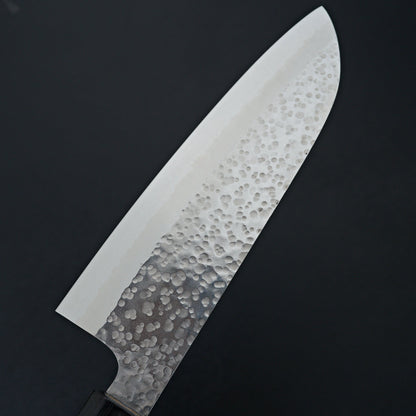 Makoto Kurosaki Coreless Damascus Tsuchime Santoku 170mm