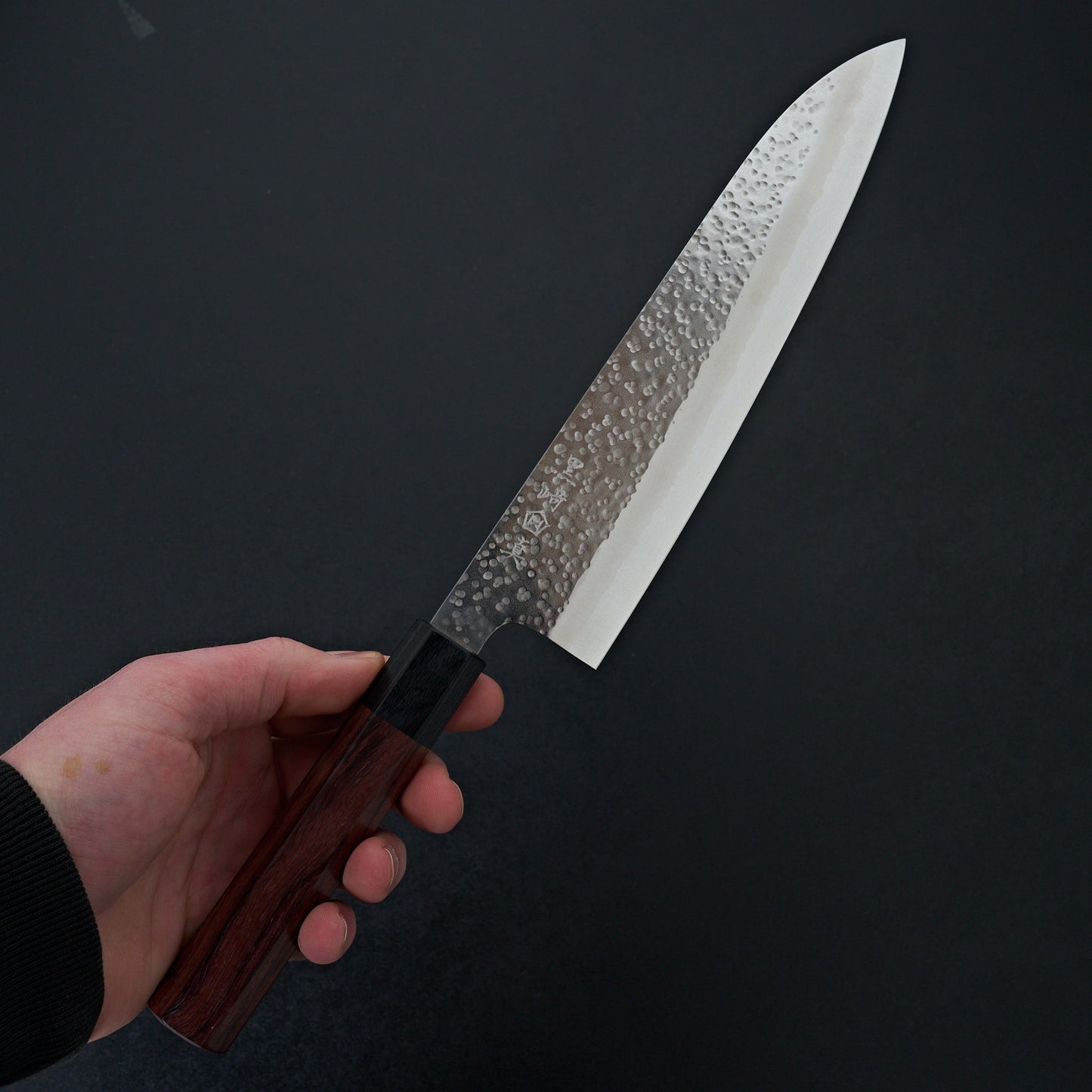 Makoto Kurosaki Coreless Damascus Tsuchime Gyuto 210mm