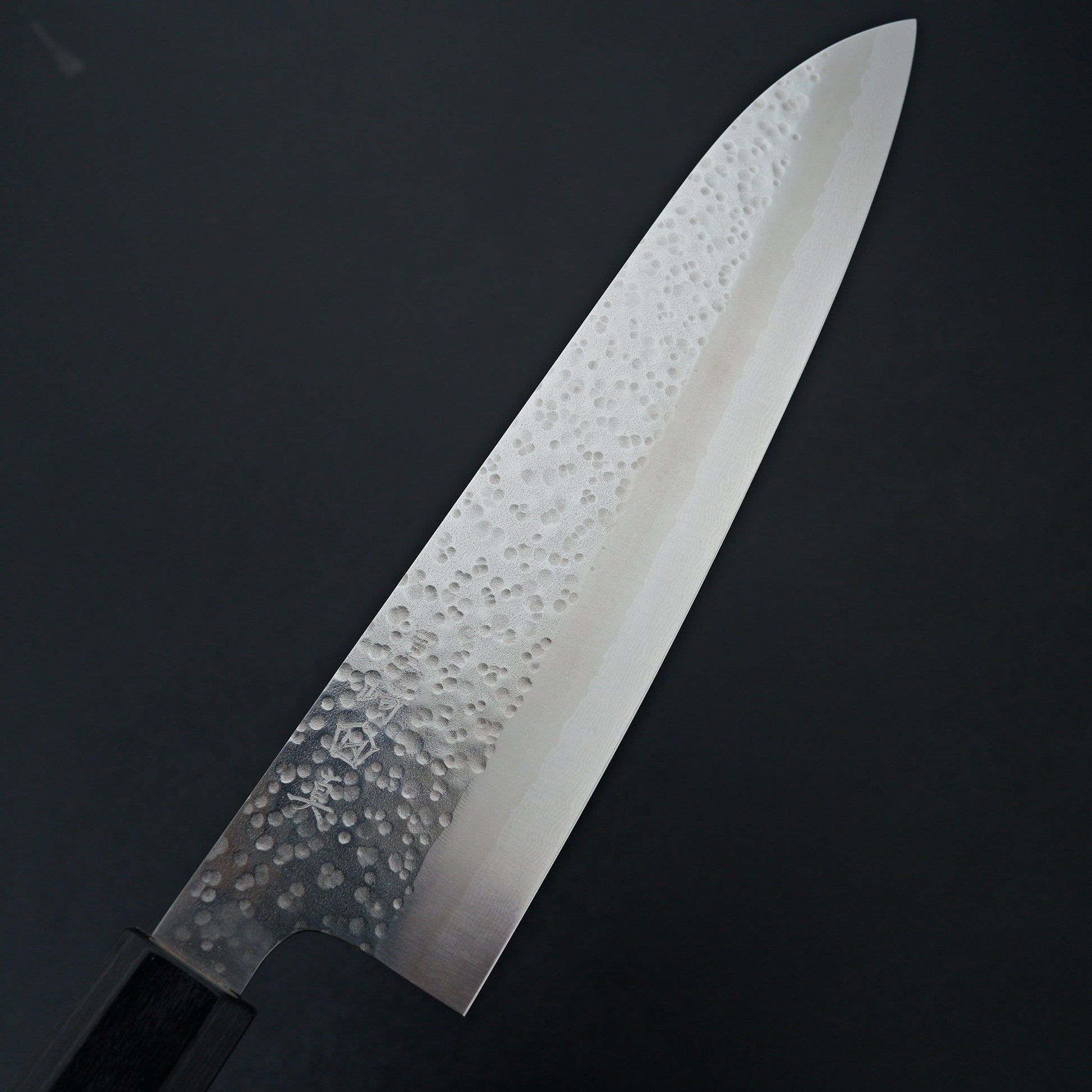 Makoto Kurosaki Coreless Damascus Tsuchime Gyuto 210mm