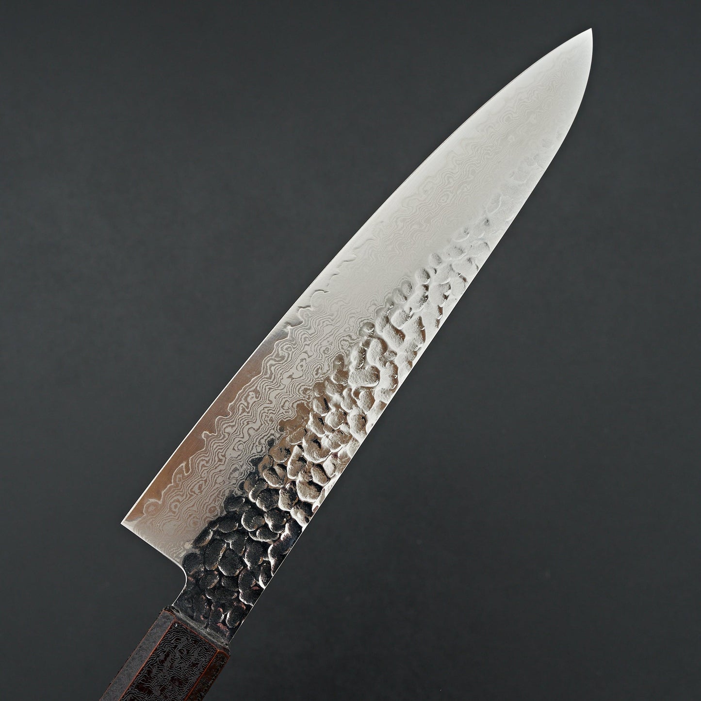 Sakai Takayuki Red Rinko Lacquer 33 Layer Damascus Gyuto 210mm