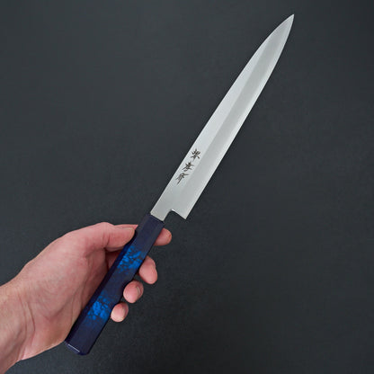 Sakai Takayuki Nanairo Blue Tortoiseshell Yanagiba 270mm