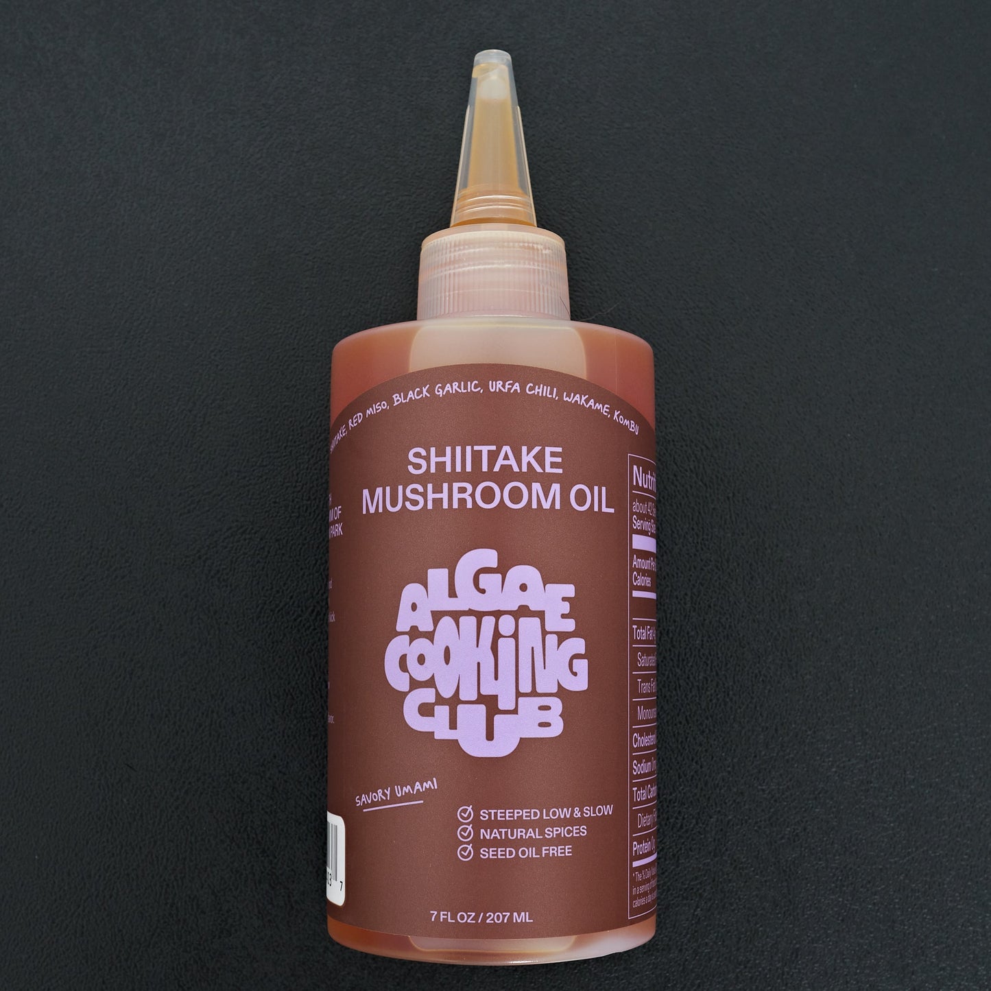 Algae Cooking Club Shiitake Mushroom Oil