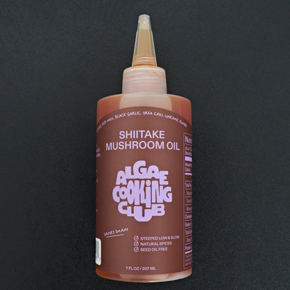 Algae Cooking Club Shiitake Mushroom Oil