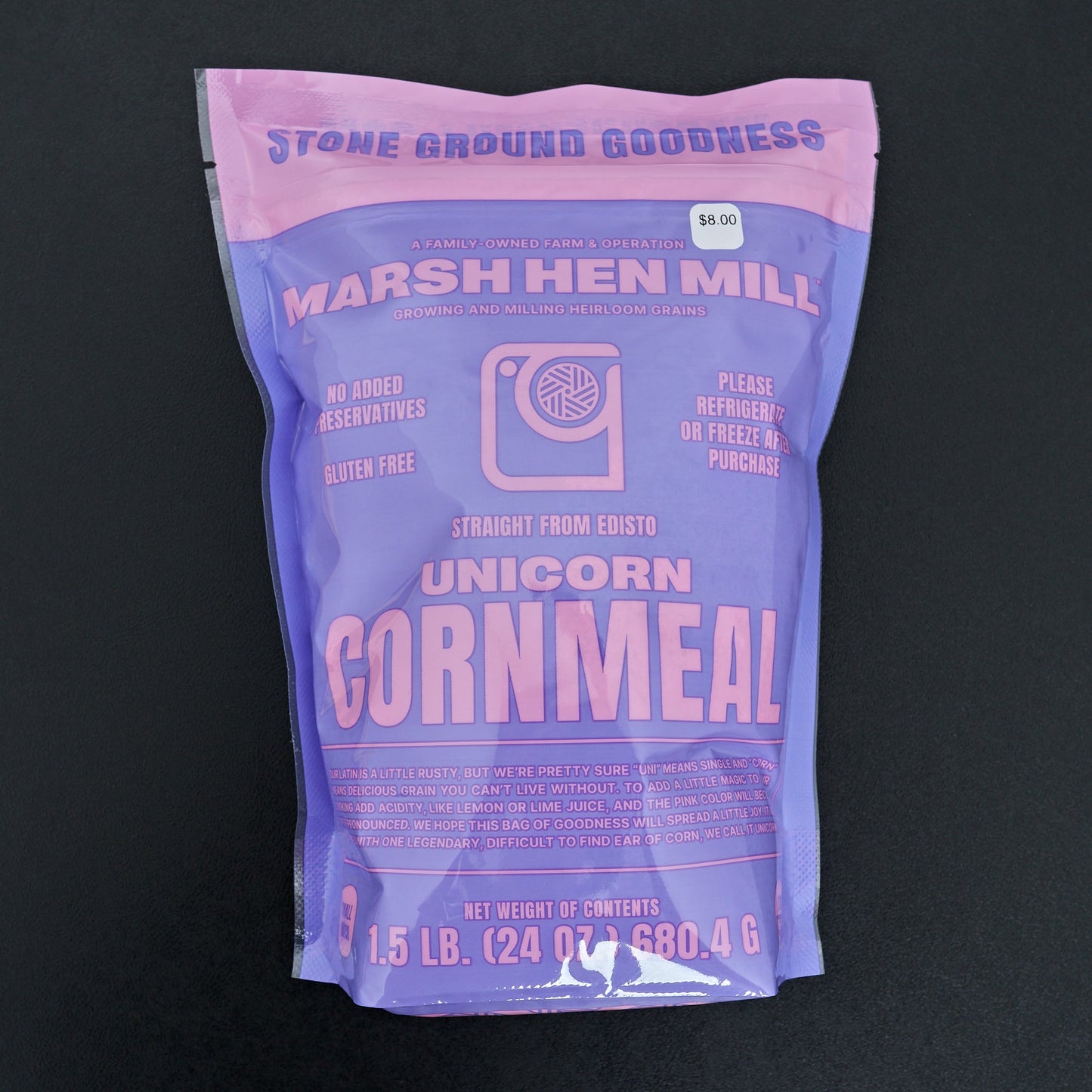 Marsh Hen Mill Unicorn Cornmeal 1.5lb