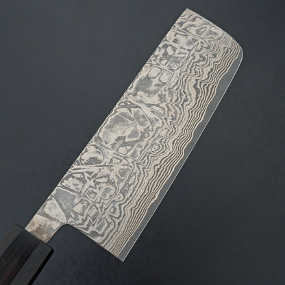 Shiro Kamo SG2 Damascus Nakiri 165mm