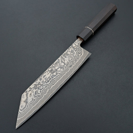 Shiro Kamo SG2 Damascus Kiritsuke Gyuto 210mm