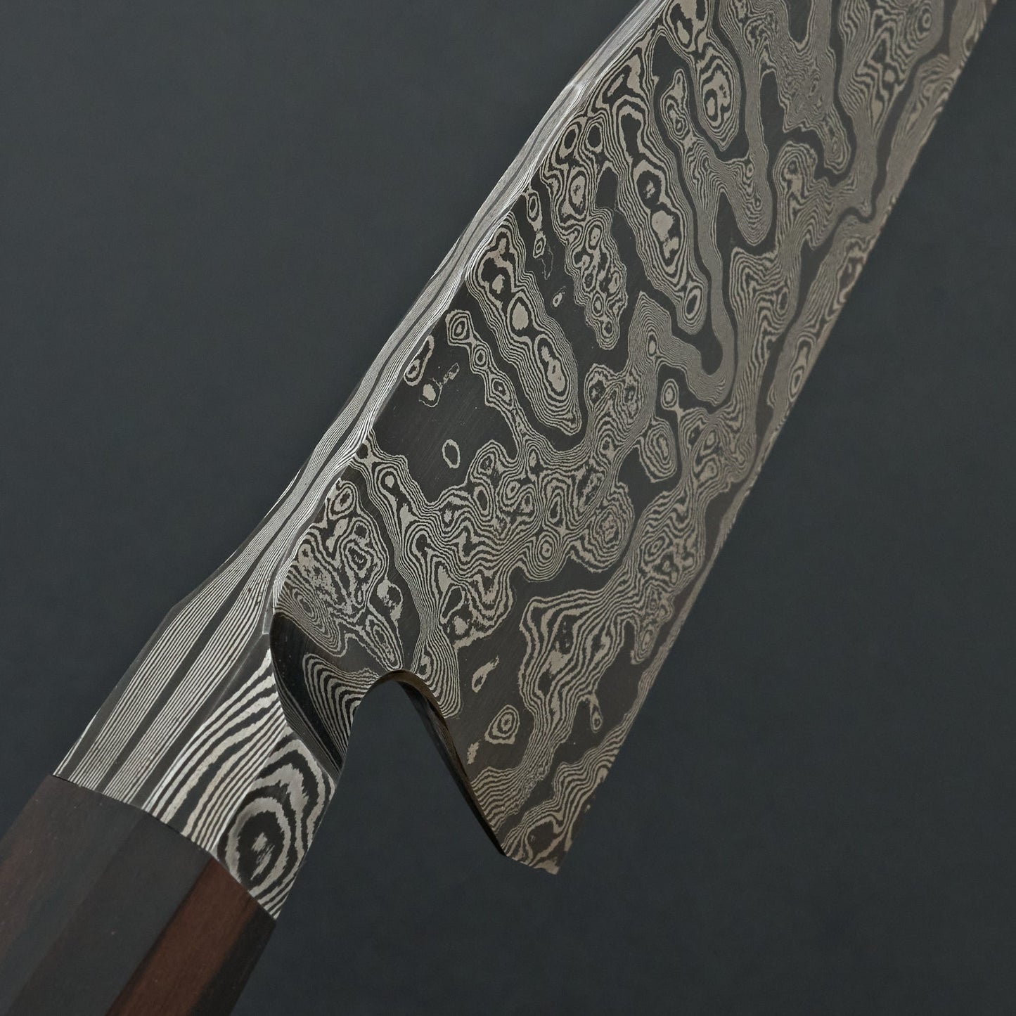 Definition Forge Integral Damascus Makassar Ebony Chef 270mm
