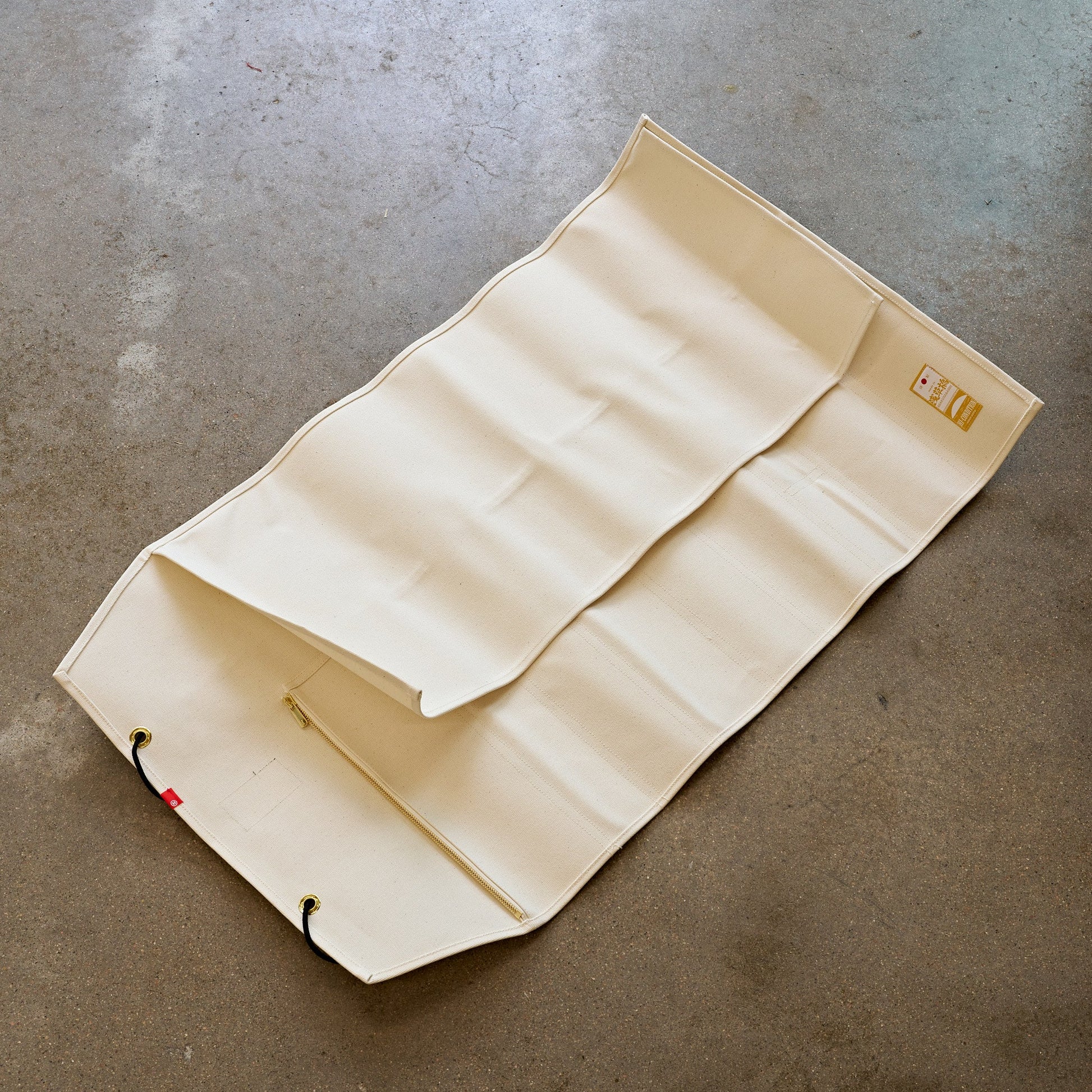 HI-CONDITION Hanpu Canvas 9 Pockets Knife Roll Kinari