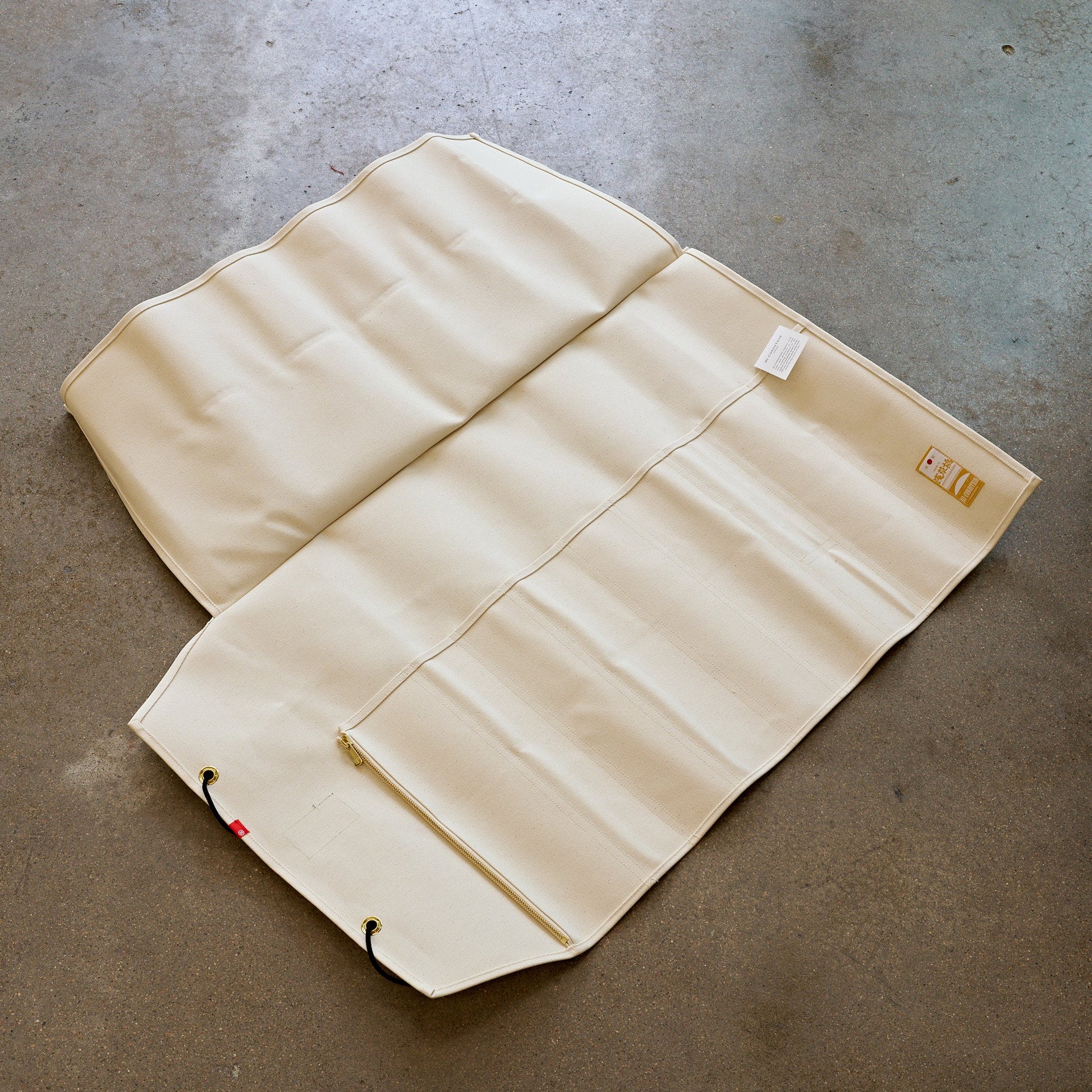 HI-CONDITION Hanpu Canvas 9 Pockets Knife Roll Kinari