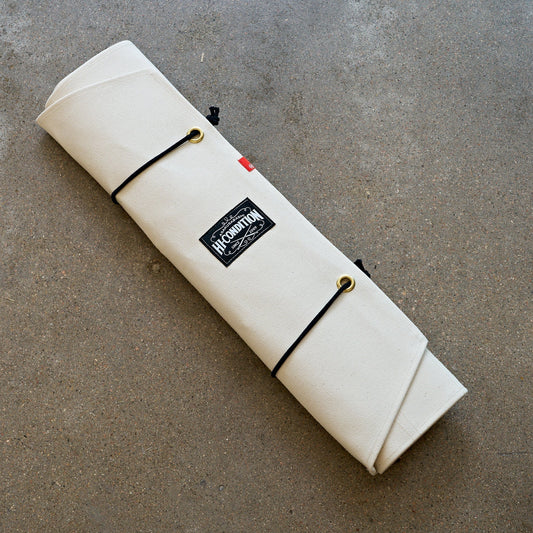 HI-CONDITION Hanpu Canvas 9 Pockets Knife Roll Kinari